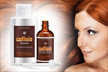 Kofeinový šampon a Vlasové tonikum s kofeinem - to nejlepší pro Vaše vlasy!
