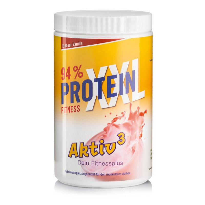 Aktiv3 protein XXL 94 jahoda, vanilka 450 g