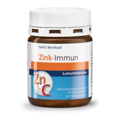 Zinek Immun 120 pastilek - podpora imunity - ochrana buněk před oxidačním stresem