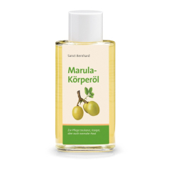 100% Marulový tělový olej 100 ml pro péči o suchou až popraskanou pokožku. Marulový olej zvlhčuje a chrání.