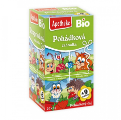 Apotheke POHÁDKOVÝ ČAJ BIO Pohádková zahrádka Složení čajů bylo schváleno Českou pediatrickou společností, pro děti od 9. měs.