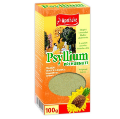 Apotheke Psyllium Při hubnutí s ananasem 100g - rozpustná vláknina