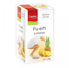 PREMIER Pu-erh a ananas čaj 20x1,8g