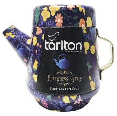 TARLTON Tea Pot Princess Grey Black Tea plech 100 g