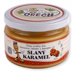 Arašídové máslo SLANÝ KARAMEL 250 g