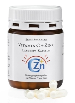 Vitamín C se Zinkem postupné uvolňování pro navýšení imunity v podzimních měsících