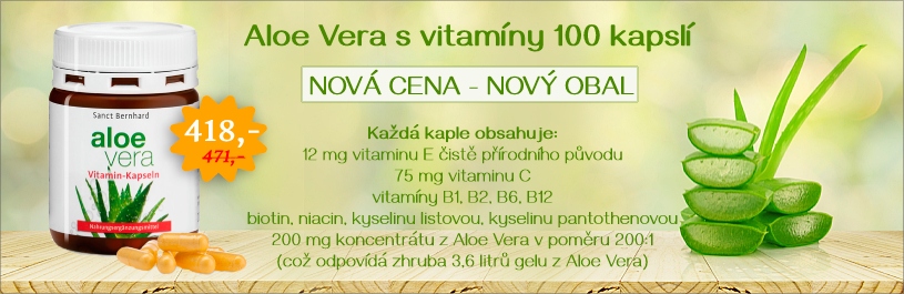 Aloe vera s vitamíny...